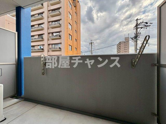サクシード大曽根のバルコニー