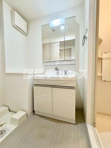 サクシード大曽根の独立洗面台