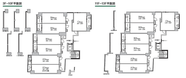 【区画図】 | MAXIV八王子TRE