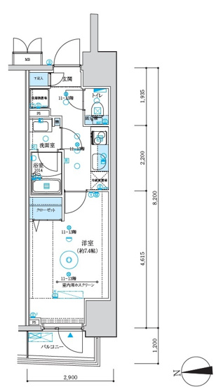 【間取り】 | MAXIV八王子TRE