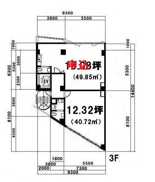 東邦ビルの間取り