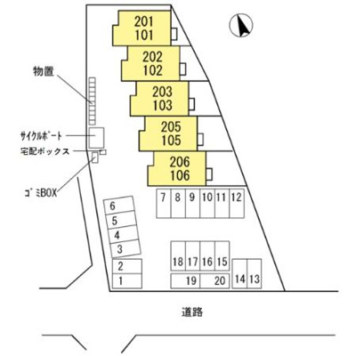 【区画図】 | シエル　ディユ
