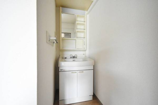 ビレッジハウス田谷1号棟の洗面所|ビレッジハウスの同一物件・同一タイプの間取りの写真です