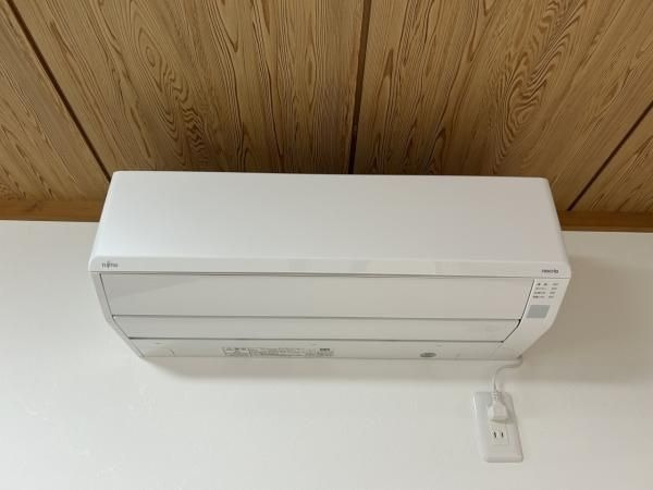 【冷暖房・空調設備】 | 福岡市南区柏原６丁目　戸建て | 和室にはエアコン設置済みなので入居してすぐから快適に過ごせます