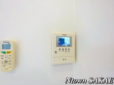 【セキュリティ】 | プルミエール | モニター付きインターフォンです