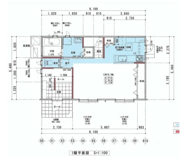 香美市土佐山田町2丁目（新築戸建）の間取り