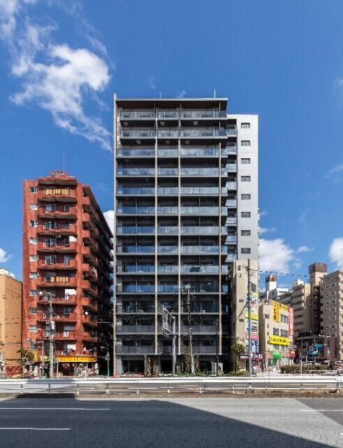 ワンルーフレジデンス台東根岸の外観