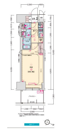 【間取り】 | プレサンス神戸セレスティア