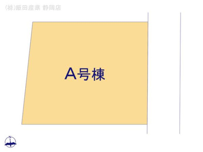 【区画図】 | 静岡市駿河区小鹿 8期 新築一戸建て | A号棟の区画図です