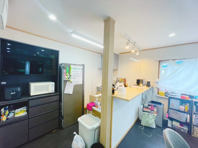 小山市中久喜カチタス施工中古物件のキッチン