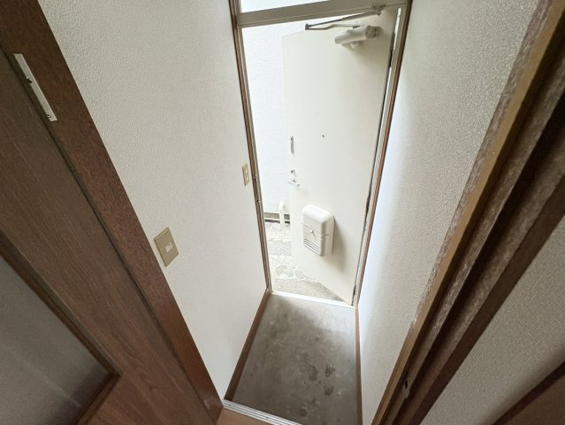 グリーンハイツの玄関