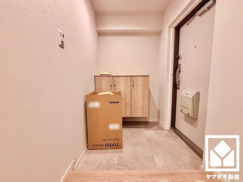 コスモ丹波橋の玄関