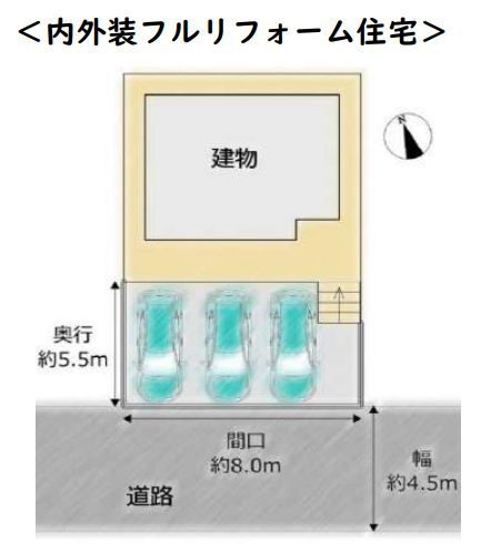 二宮町松根　中古戸建の区画図|区画図「二宮町松根　中古戸建」