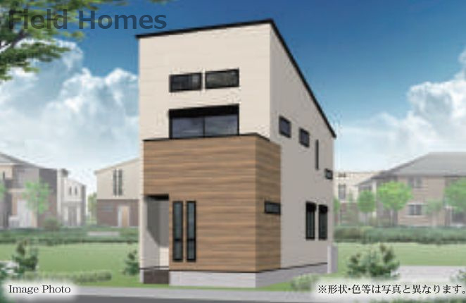 藤沢市石川新築戸建て　1号棟の外観|外観イメージ「藤沢市石川新築戸建て　1号棟」