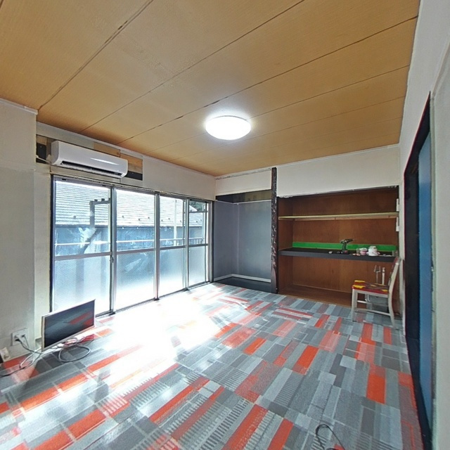 松山マンションの居間・リビング