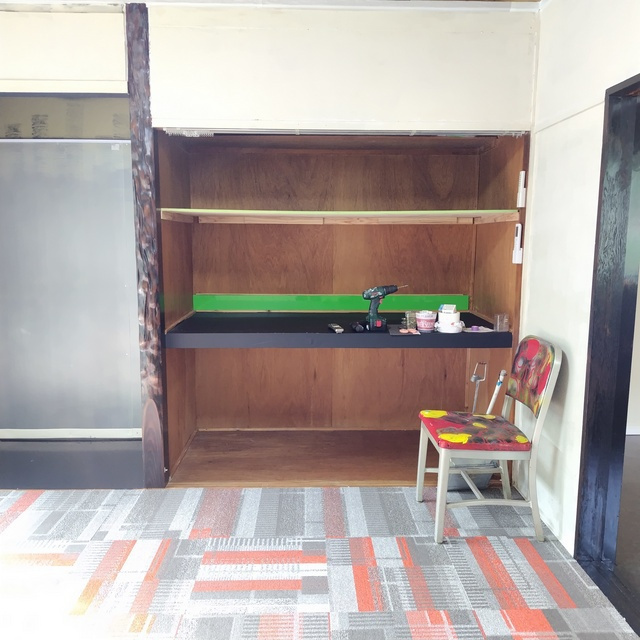 松山マンションの収納