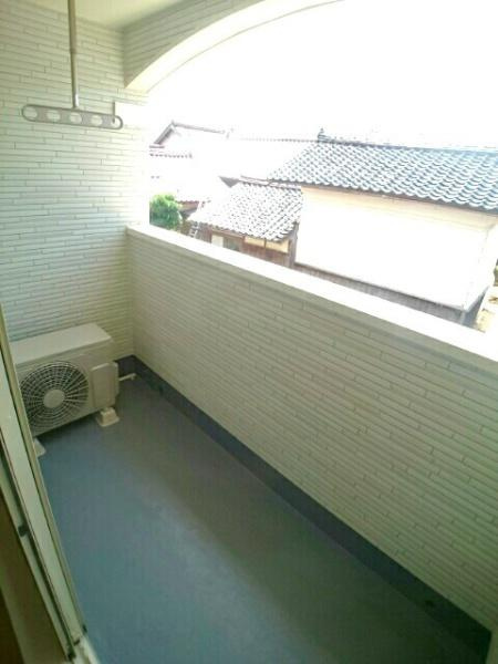 エスポワールＡのバルコニー