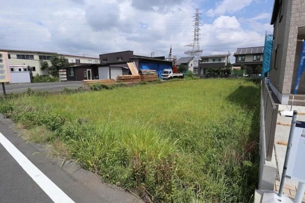 岐阜市柳津町南塚5丁目の前面道路含む現地写真|前面道路（東）より撮影