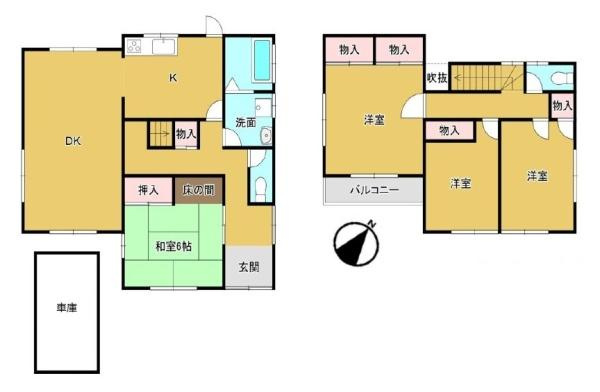 生駒市喜里が丘２丁目　一戸建