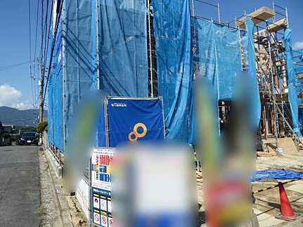 広島市安佐北区口田南４丁目　新築一戸建て(全2棟)の外観