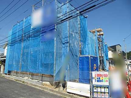 広島市安佐北区口田南４丁目　新築一戸建て(全2棟)の外観