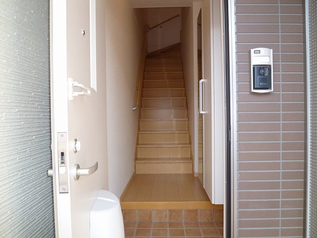 シャトー・ロワールⅠの玄関|きれいな玄関です