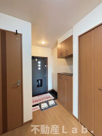 サンパステルの玄関