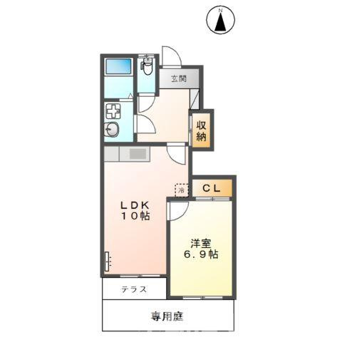 サンパステルの間取り