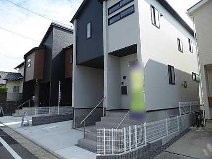 広島市安佐北区口田２丁目　新築一戸建て(全2棟)の外観