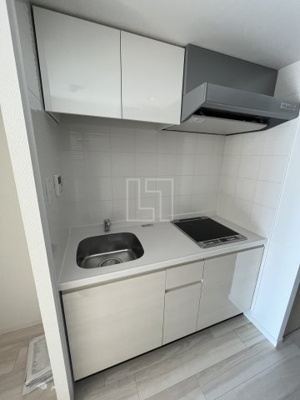 【キッチン】 | S-RESIDENCE日本橋Qualier | S-RESIDENCE日本橋Qualier（エスレジデンス日本橋クオリア）　2口ガスシステムキッチン