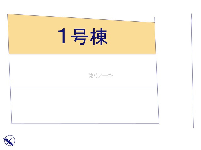 知立市新林町茶野42番15『仲介手数料無料』新築戸建ての区画図