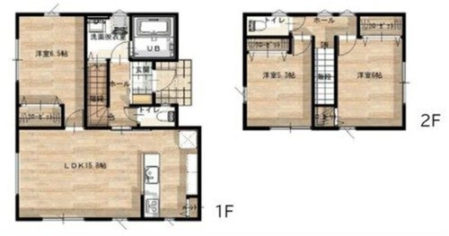 天童市柏木町【建売住宅】①の間取り|間取り図