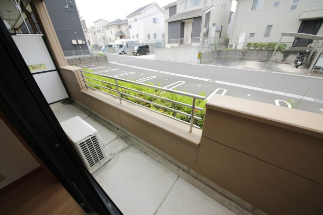 ひかりハウスのバルコニー