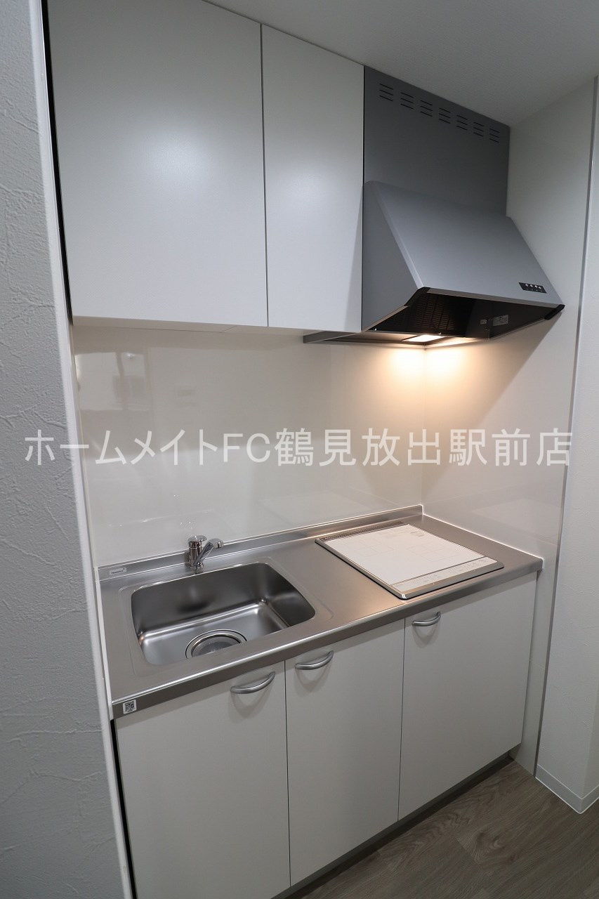 大阪市鶴見区安田３丁目のアパートのキッチン