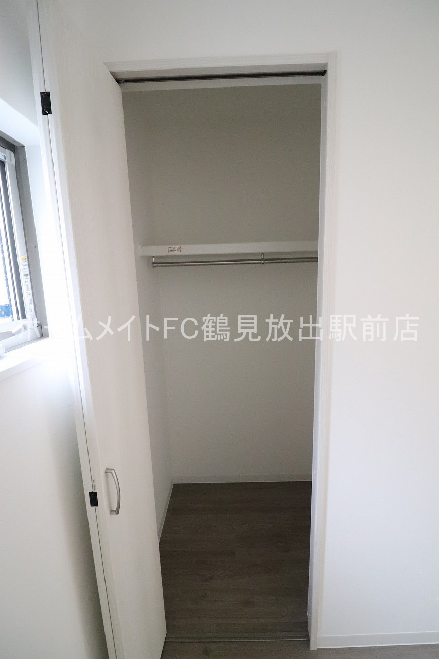 大阪市鶴見区安田３丁目のアパートの収納
