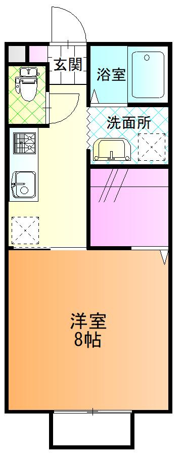 スペースフォースの間取り