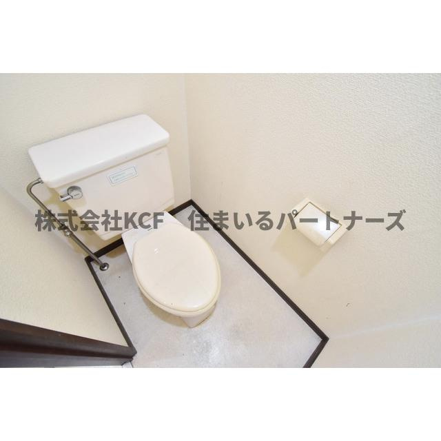 久留米市瀬下町の賃貸マンションのトイレ|トイレもきれいです