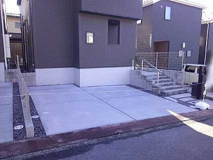 廿日市市前空4丁目　新築一戸建て(全2棟)の駐車場