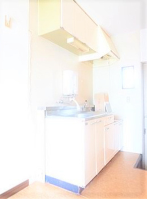 【キッチン】 | タカシマハイツC | キッチンでお料理をお楽しみください