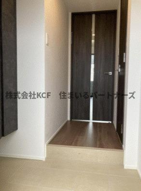 S-RESIDENCE久留米六ツ門abreastⅡの玄関|落ち着いた玄関です