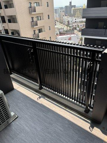 S-RESIDENCE久留米六ツ門abreastⅡのバルコニー|陽当たり良好なバルコニーです
