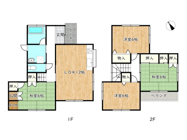 【間取り】 | 姫路市豊富町豊富／中古戸建