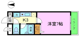 【間取り】 | アストリア桂