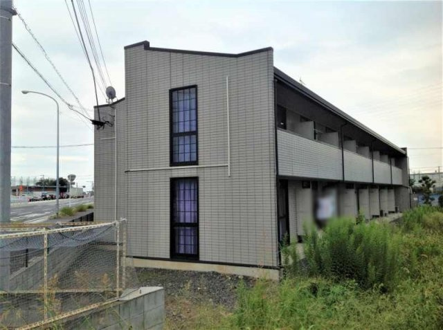 レオパレスリバーシティーの外観