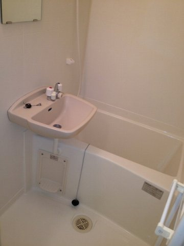 レオパレスシュッドプロスペールの浴室