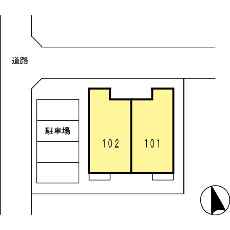 ジュネスの区画図