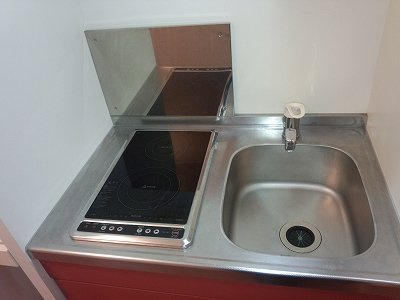 レオパレスカームパレスのキッチン