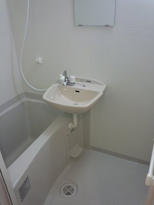 レオパレスカームパレスの浴室