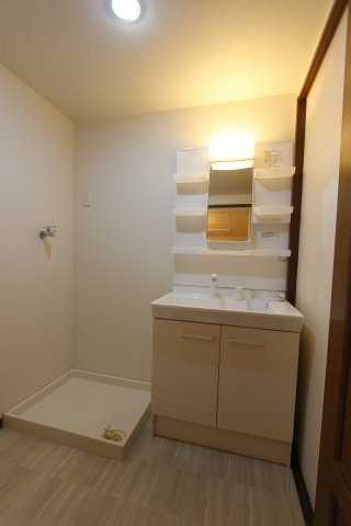 エバーグリーン２１の洗面所