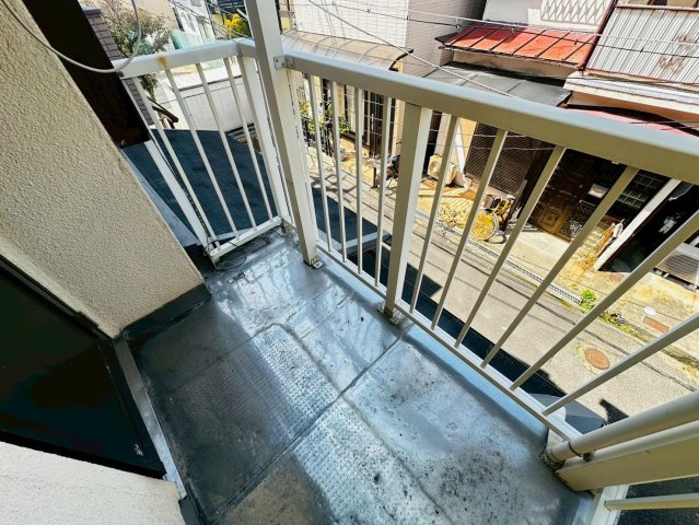 須磨浦通6丁目貸家のバルコニー